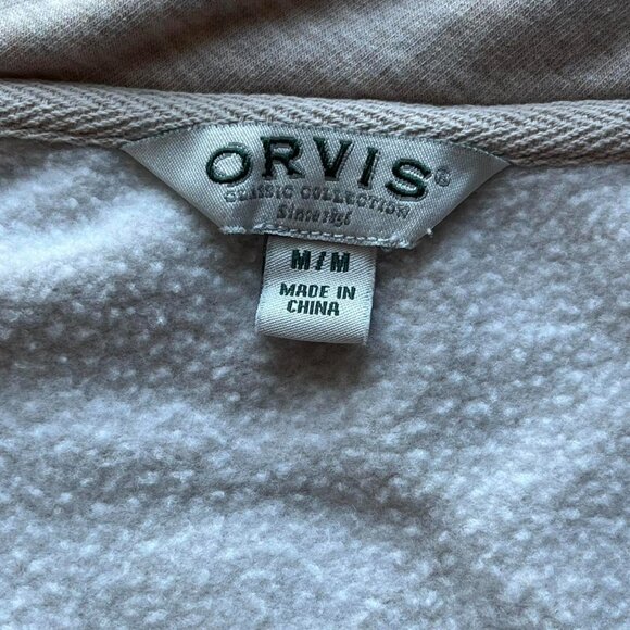 Soft And Cozy Orvis Cream V-neck Sweater Pullover, women’s medium - Picture 4 of 8